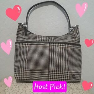 💕HP💕Ralph Lauren Houndstooth Purse